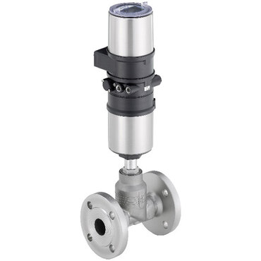 Pneumatic actuated control valve Type: 2563 Series: 2301 Stainless steel EC1935 Flange